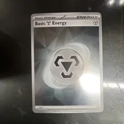 Basic Metal Energy SVE 016 Pokemon Prismatic Evolutions Reverse Holo - Image 1