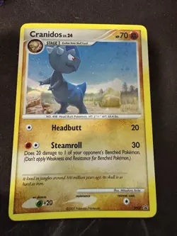 Cranidos Holo PROMO (DP07) - Pokemon TCG - Diamond and Pearl Promo - LP - Image 1