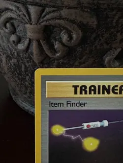 Pokemon TCG Item Finder 74/102 – Base Set 1999 – Rare Trainer - Image 2