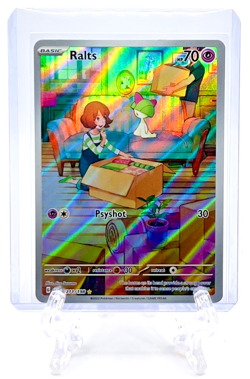 RALTS 2023 Pokemon TCG SV01 Scarlet & Violet #211/198 ILLUSTRATION RARE UNPLAYED - Image 1