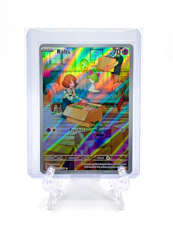RALTS 2023 Pokemon TCG SV01 Scarlet & Violet #211/198 ILLUSTRATION RARE UNPLAYED - Image 2