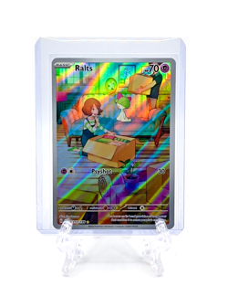 RALTS 2023 Pokemon TCG SV01 Scarlet & Violet #211/198 ILLUSTRATION RARE UNPLAYED - Image 3