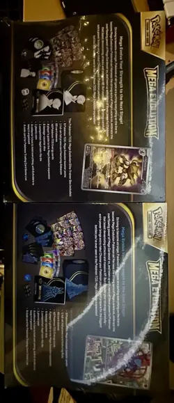 Pokemon TCG Mega Evolution Elite Trainer Box Set Lucario & Gardevoir 2 Boxes - Image 2