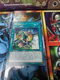 Yu-Gi-Oh! EN Shuffle BLCR-EN008 Secret Rare 1st Edition English NM - Image 3