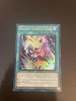 Yugioh Radiant Typhoon Chant DOOD-EN061 Ultra Rare 1st Edition NM - Image 1