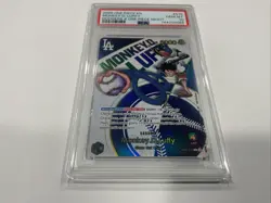 2025 ONE PIECE PROMOS DODGERS X ONE PIECE NIGHT #010 MONKEY D. LUFFY PSA 10 - Image 4