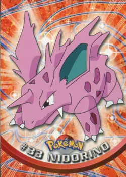 Nidorino - #33 Series 1 (Topps) Pokemon Card - NM/M - Image 1