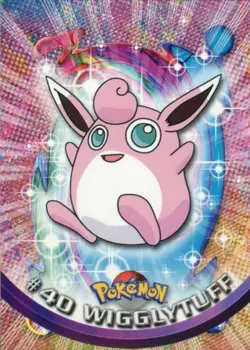 Wigglytuff - #40 Series 1 (Topps) Pokemon Card - NM/M - Image 1