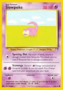 Slowpoke 93/110 Legendary Collection Pokemon Card - Image 1