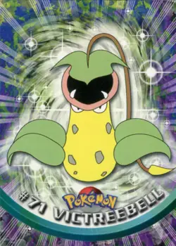 Victreebell - #71 Series 1 (Topps) Misspelling Pokemon Card - Image 1