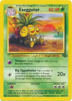 Jungle Set 1999 Vintage Pokemon Cards - Commons Uncommons Pikachu Pick From List - Image 4