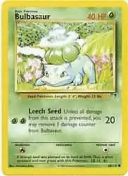 Bulbasaur 68/110 Legendary Collection Pokemon Card - Image 1
