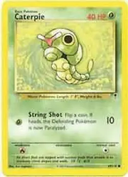 Caterpie 69/110 Legendary Collection Pokemon Card - Image 1