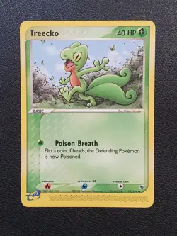 Treecko 75/109 Ex Ruby & Sapphire Pokemon Card - Image 1