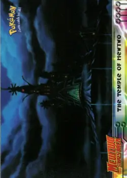 The Temple of Mewtwo #18 - Topps Mewtwo Strikes Back Pokemon Card - NM/M - Image 1