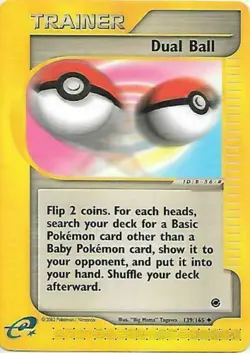 Dual Ball 139/165 Expedition Base Set Pokemon Card - Image 1