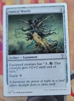 Umbral Mantle (White Border) MTG Mystery Booster 2 (MB2) (NM) - Image 1