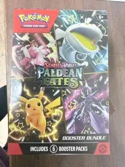 Pokemon TCG Scarlet & Violet Paldean Fates Booster Bundle, Sealed. - Image 1