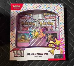 Pokemon TCG: Scarlet & Violet-151 Alakazam ex Collection Booster Box 820650855269 - Image 1