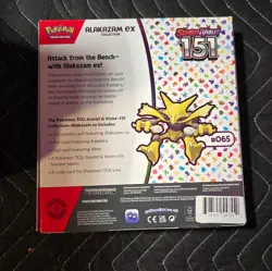 Pokemon TCG: Scarlet & Violet-151 Alakazam ex Collection Booster Box 820650855269 - Image 2
