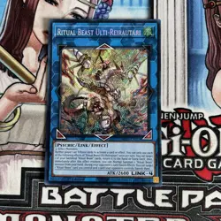 Yugioh! Ritual Beast Ulti-Reirautari - BLTR-EN019 - Secret Rare - 1st Edition Ne - Image 1