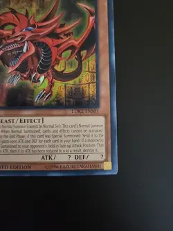 Yu-Gi-Oh! Legendary Decks II - Slifer the Sky Dragon LDK2-ENS01 Limited Edition - Image 5