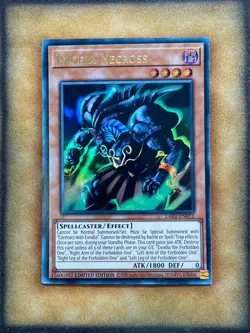 Yugioh Exodia Necross LART-EN072 Ultra Rare Lost Art Promo Limited Edition NM - Image 1