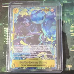 Namco Bartholomew Kuma OP12-119 Alternate Art Secret Rare Foil Card - Image 1
