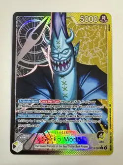 One Piece Op14-080 Gecko Moria The Azure Sea’s Seven Leader - Image 1
