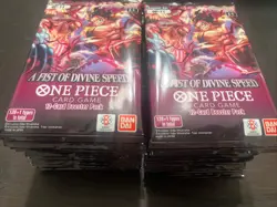 One Piece OP-11 A Fist of Divine Speed Booster No Box 24 Packs Read Descri - Image 1