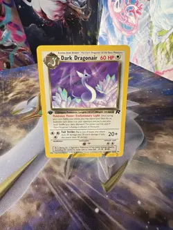 Pokemon 1999 Dark Dragonair 1st Edition Non-Holo Rare Card #33/82 - Image 1