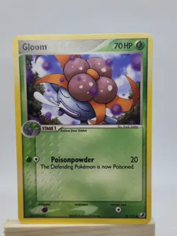 Pokemon Gloom 58/115 EX Unseen Forces Regular Uncommon 2005 TCG Card - Image 1