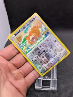 Bidoof Ditto Reverse Holo Pokemon Go Card 059/078 Unpeeled NM/M - Image 2