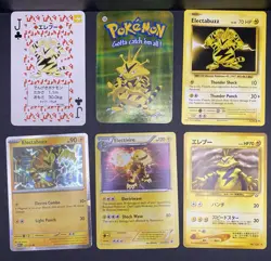 12x Pokemon Cards Electivire Electabuzz Lot - Cosmos Holo Rare Vintage Promo TCG - Image 4