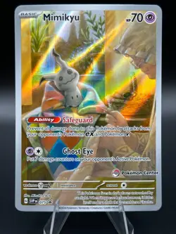 Mimikyu - 075 (Pokemon Center Exclusive) 075 Sv: Scarlet & Violet Promo Cards NM - Image 1
