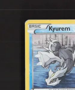 Kyurem 43/113 Legendary Treasures Holo Rare Pokemon Card DMG - Image 3