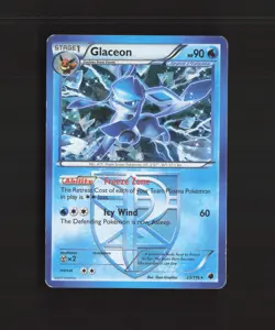 Glaceon 23/116 Plasma Freeze Cracked Ice Holo Rare Pokemon Card MP - Image 1