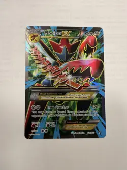 Pokemon TCG Mega-Scizor-EX Holo Full Art Ultra Rare Card Breakpoint 120/122 LP!! - Image 1