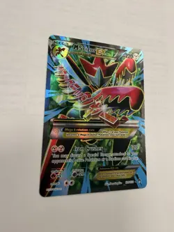 Pokemon TCG Mega-Scizor-EX Holo Full Art Ultra Rare Card Breakpoint 120/122 LP!! - Image 2