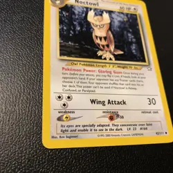 Noctowl 42/111 Neo Genesis Pokemon Card Mint Condition Wotc TCG - Image 2