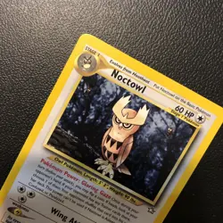 Noctowl 42/111 Neo Genesis Pokemon Card Mint Condition Wotc TCG - Image 5