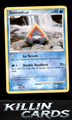 Snorunt 75/99 Pokemon Common Arceus Card LP - Image 1