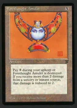 ***English Forethought Amulet*** MTG Legends Magic Kid Icarus - Image 1