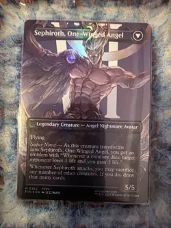 Sephiroth, Fabled SOLDIER (0382) (Borderless) Final Fantasy Foil - Image 2