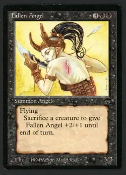***English Fallen Angel*** MTG Legends Magic Kid Icarus - Image 1