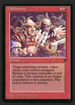 ***English Disharmony*** MTG Legends Magic Kid Icarus - Image 1