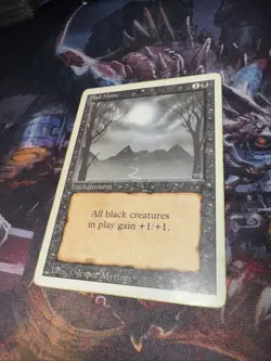 1994 Magic the Gathering - Bad Moon - Enchantment - Revised MTG - Image 1