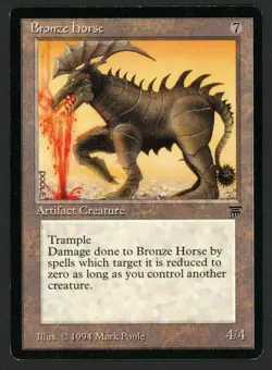 ***English Bronze Horse*** MTG Legends Magic Kid Icarus - Image 1