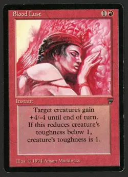 ***English Blood Lust*** MTG Legends Magic Kid Icarus - Image 1