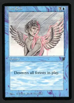 ***English Acid Rain*** MTG Legends Magic Kid Icarus - Image 1
